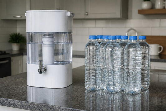 Countertop Water Filter vs Bottled Water: 2026 Comparison