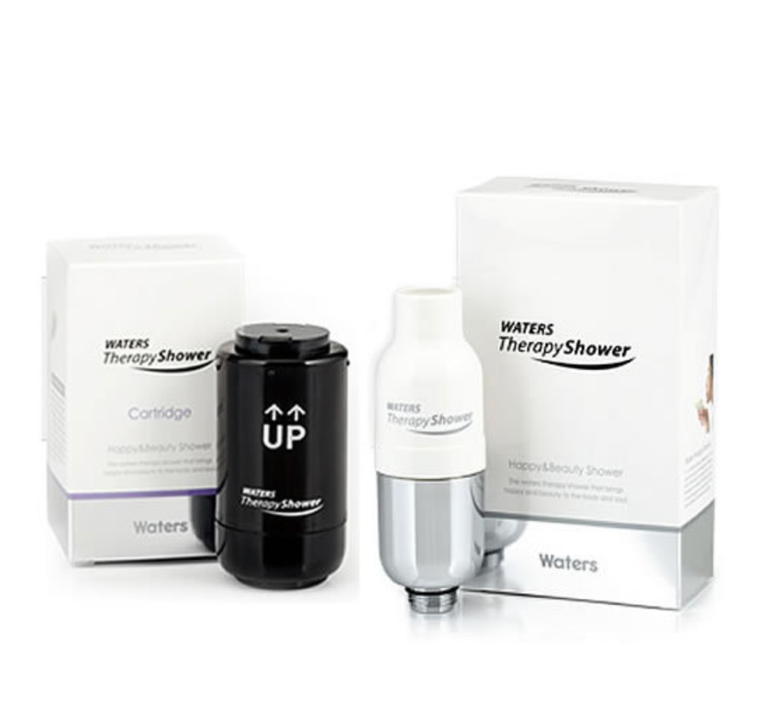 Therapy Shower Deluxe Neutral-Therapy Shower Filters-Waters Co-