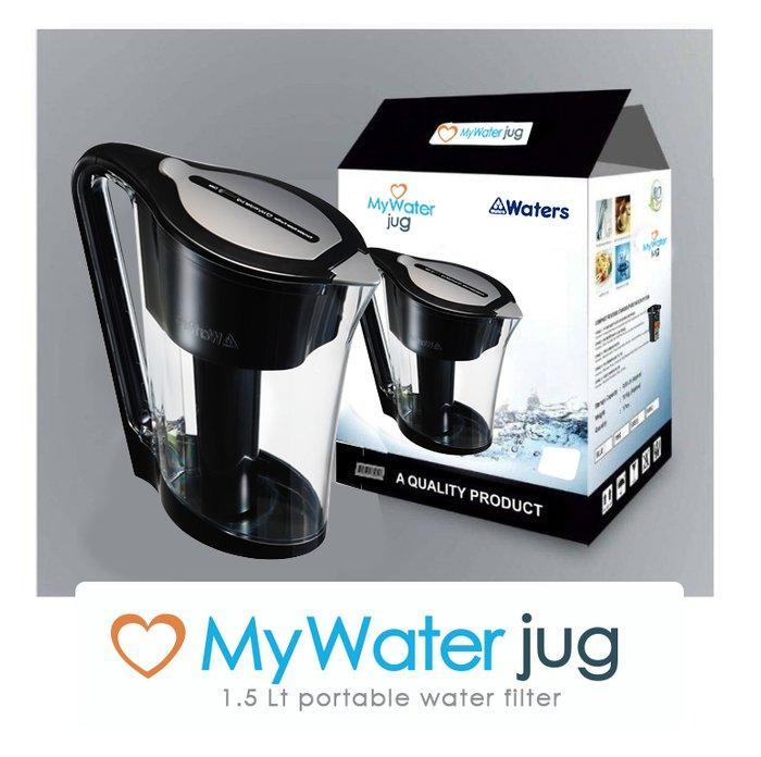 ♥MyWaterJug 1.5L Water Filter-Personal & Portable-Waters Co-